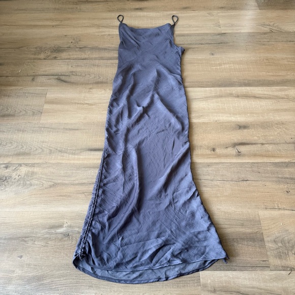 Free People gray Day to Night Convertible Slip Dress - Small - Picture 5 of 8